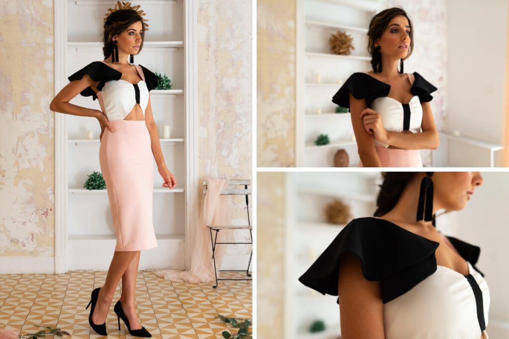 4 VESTIDOS VIOLETA VERGARA PARA IR ESPECTACULAR EN TUS EVENTOS. 2 - Violeta Vergara