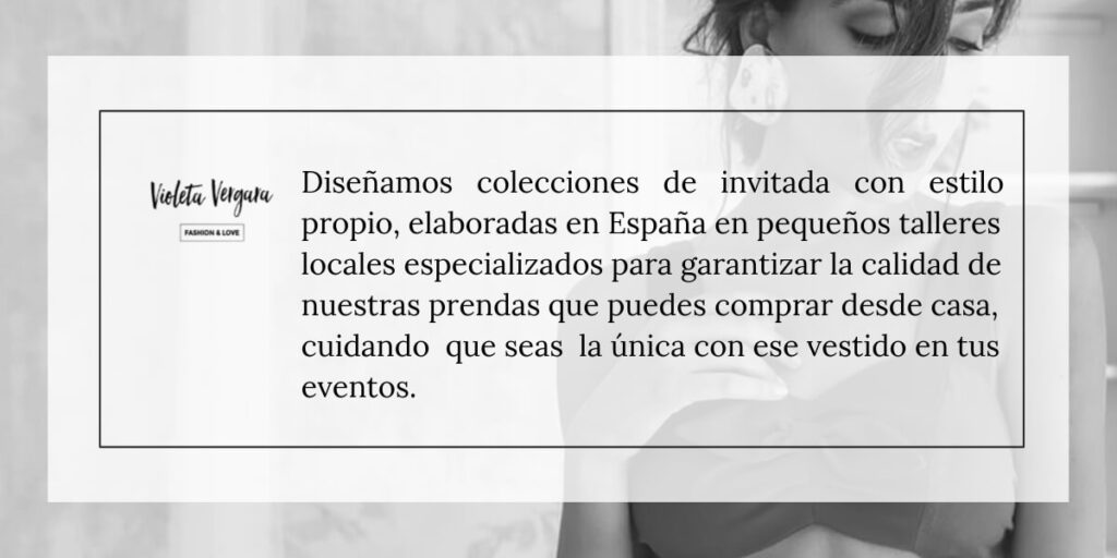 ¿CÓMO CUIDAR MI VIOLETA VERGARA PARA ESTRENARLO EN CADA EVENTO? 6 - Violeta Vergara