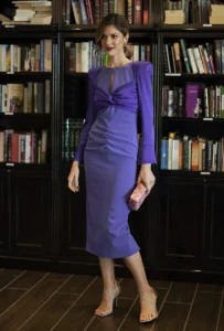 vestido romero lila