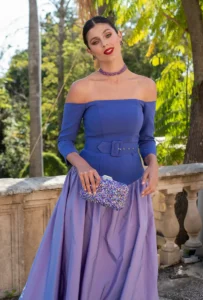 Vestido Dalia lila