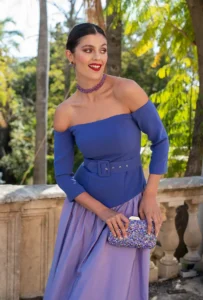 Vestido Dalia lila