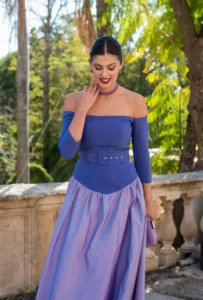 Vestido Dalia lila