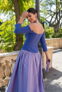 Vestido Dalia lila