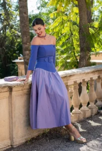 Vestido Dalia lila