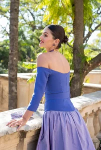 Vestido Dalia lila