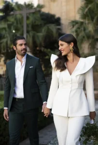 conjunto camelia blanco
