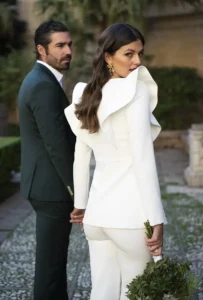 conjunto camelia blanco