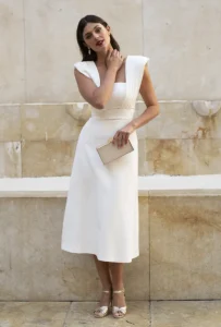 vestido florianne blanco