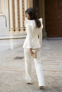 conjunto camelia blanco