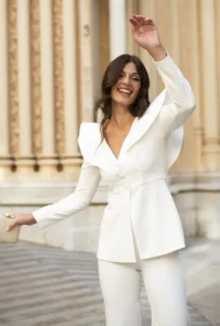 conjunto camelia blanco