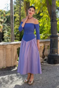 Vestido Dalia lila