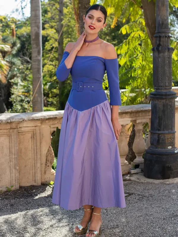 Vestido Dalia lila