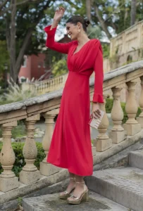 vestido fiorella amapola