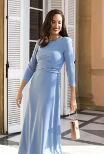 vestido noelie azul
