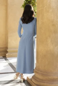 vestido noelie azul