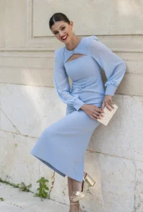 vestido renatta celeste