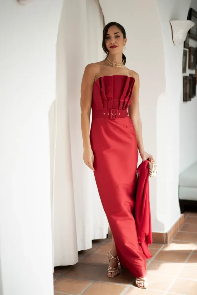 vestido maelis amapola
