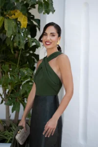 vestido sabine verde