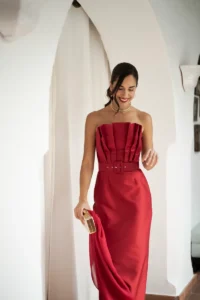 vestido maelis amapola