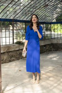 vestido elea klein