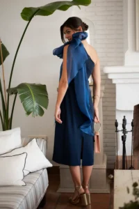 vestido camille marino