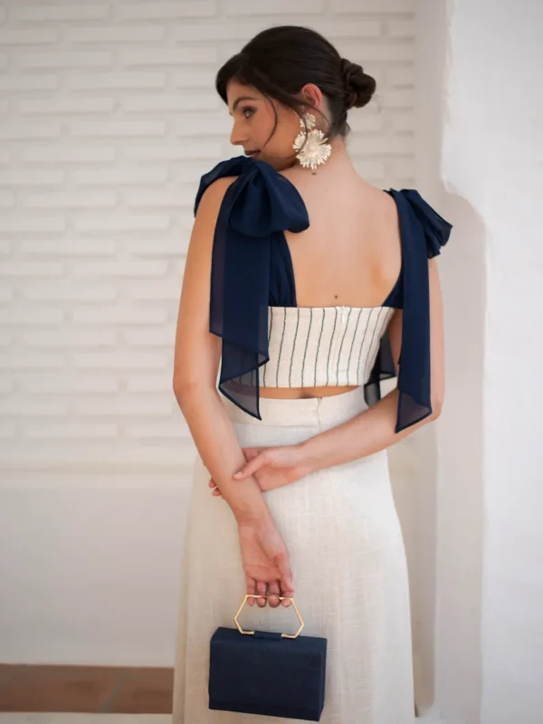 vestido clea beige