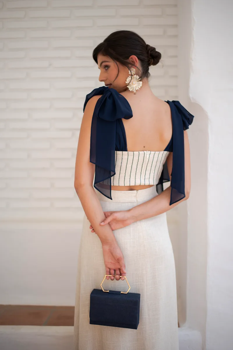 vestido clea beige