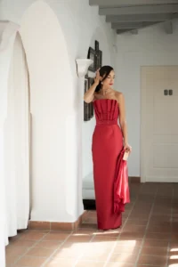 vestido maelis amapola