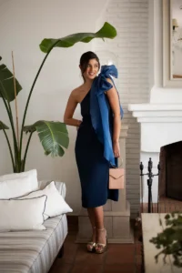 vestido camille marino