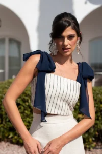 vestido clea beige
