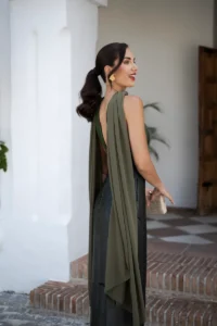vestido sabine verde
