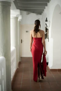 vestido maelis amapola