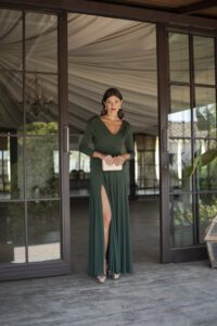vestido velarisse verde