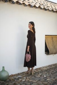 Vestido Aurenza Moka