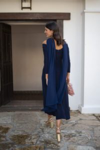 vestido aurenza marino