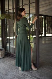 vestido velarisse verde