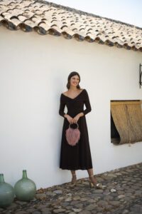 Vestido Aurenza Moka