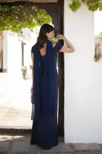 vestido niza marino