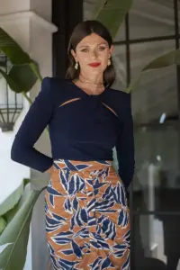 falda briela hojas