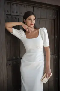 vestido anne blanco