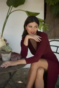 vestido eirena burgundy