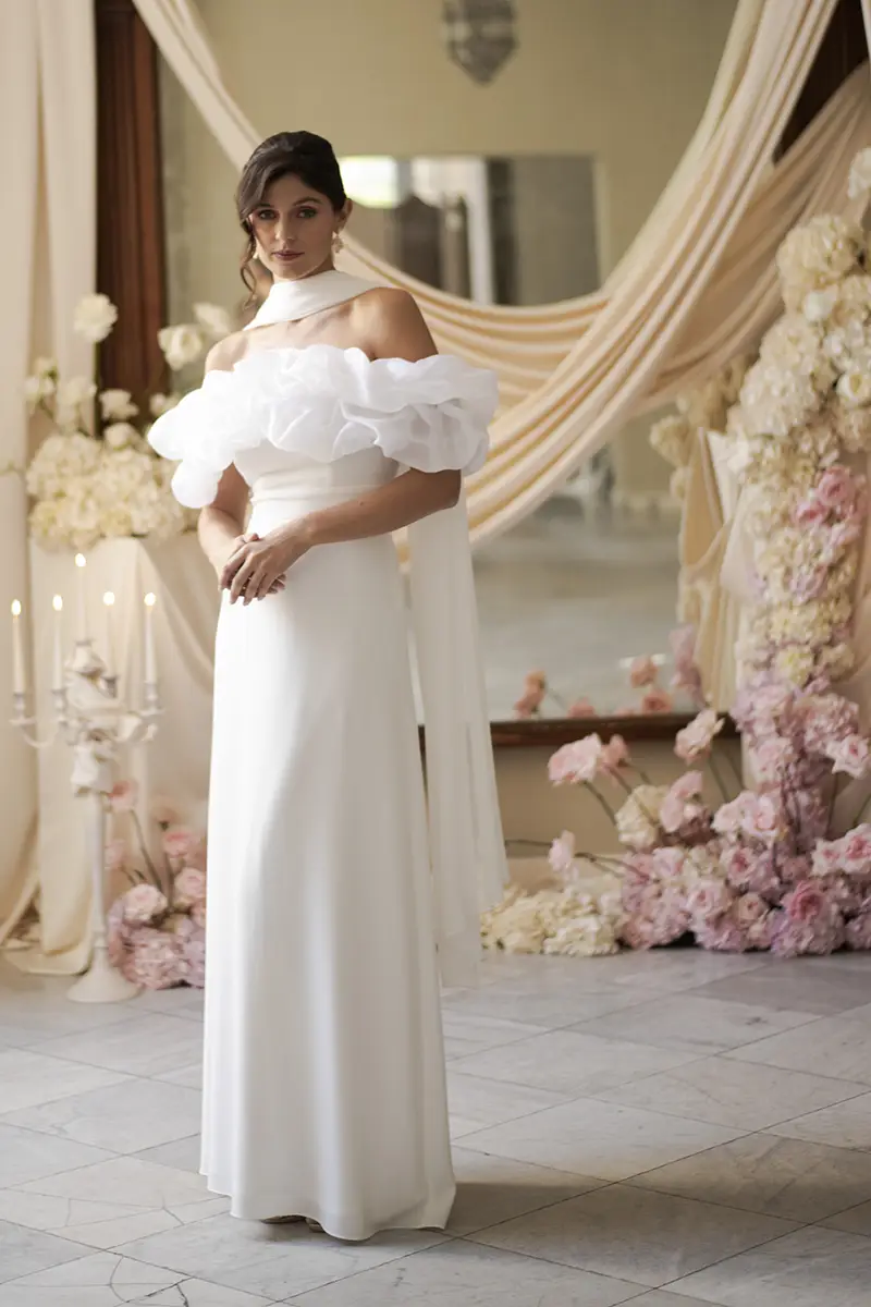 vestido solene blanco vestido solene blanco