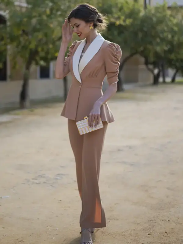 conjunto sofie camel