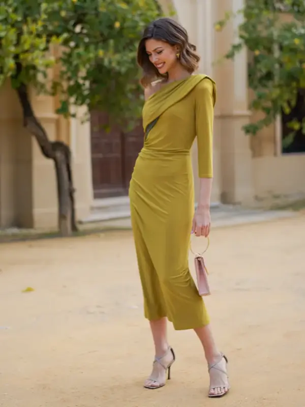 vestido francesca verde