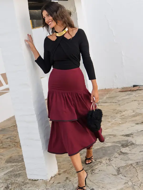 conjunto bernarda granate